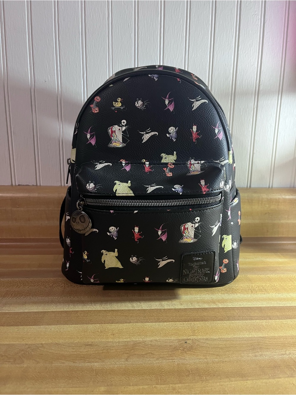 Loungefly Black The Nightmare Before Christmas Character Mini Backpack